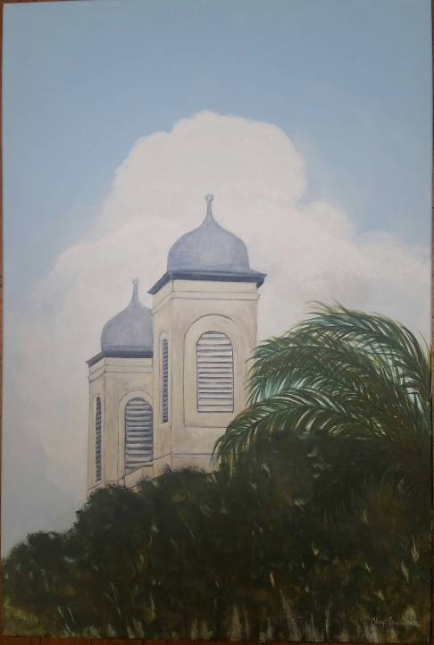Marigny Opera House by Cheryl Anne Grace | acrylic on deep canvas Marigny Opera House